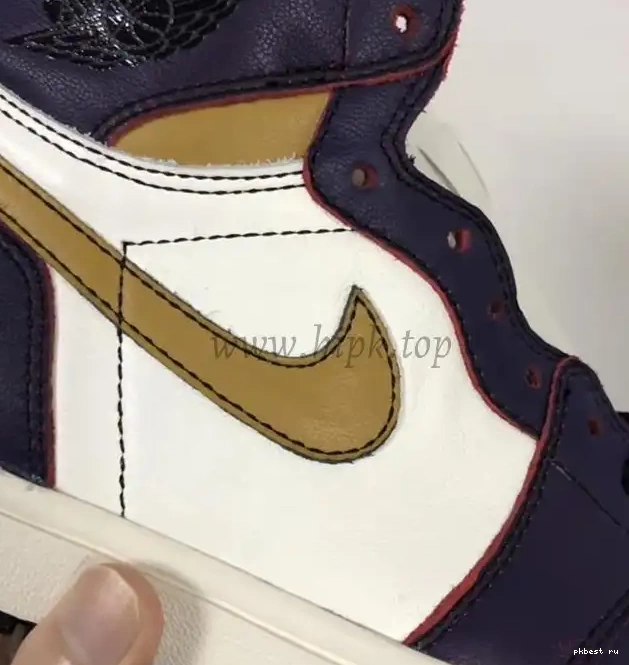 Chicago PK to OG Lakers Purple-Gold ship High God Air 2019 Nike 1 CD6578 Jordan SB Ready Retro 0501